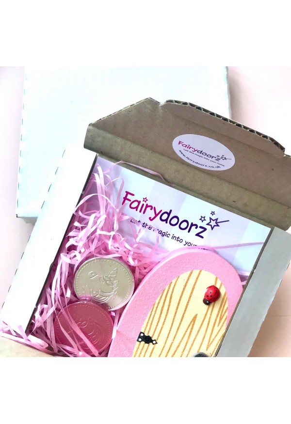 Mini letterbox fairydoor and chocolate TreatBox 